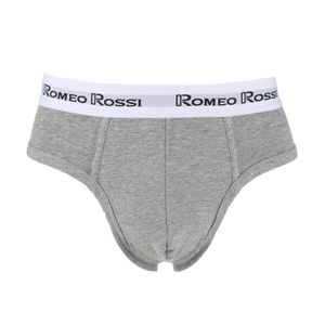 Фото Мужские трусы брифы серые Romeo Rossi RR367-3