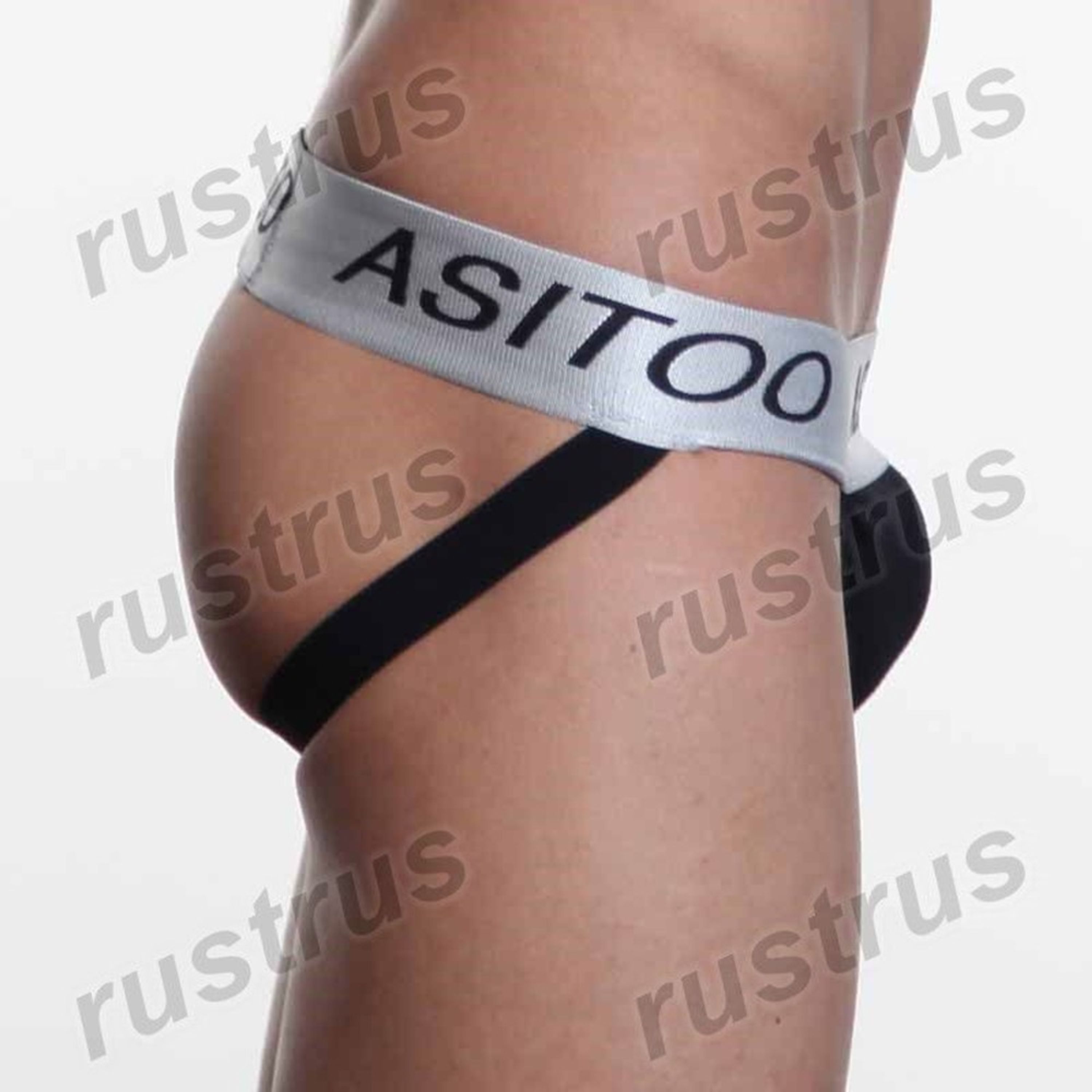 Мужские трусы джоки черные Asitoo AST0031 фото 4