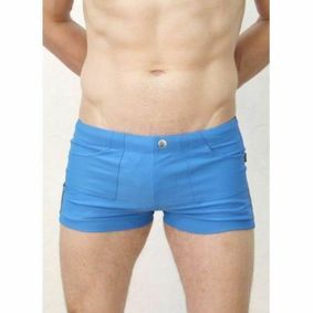 Фото Мужские плавки голубые TOOT Navy Shorts