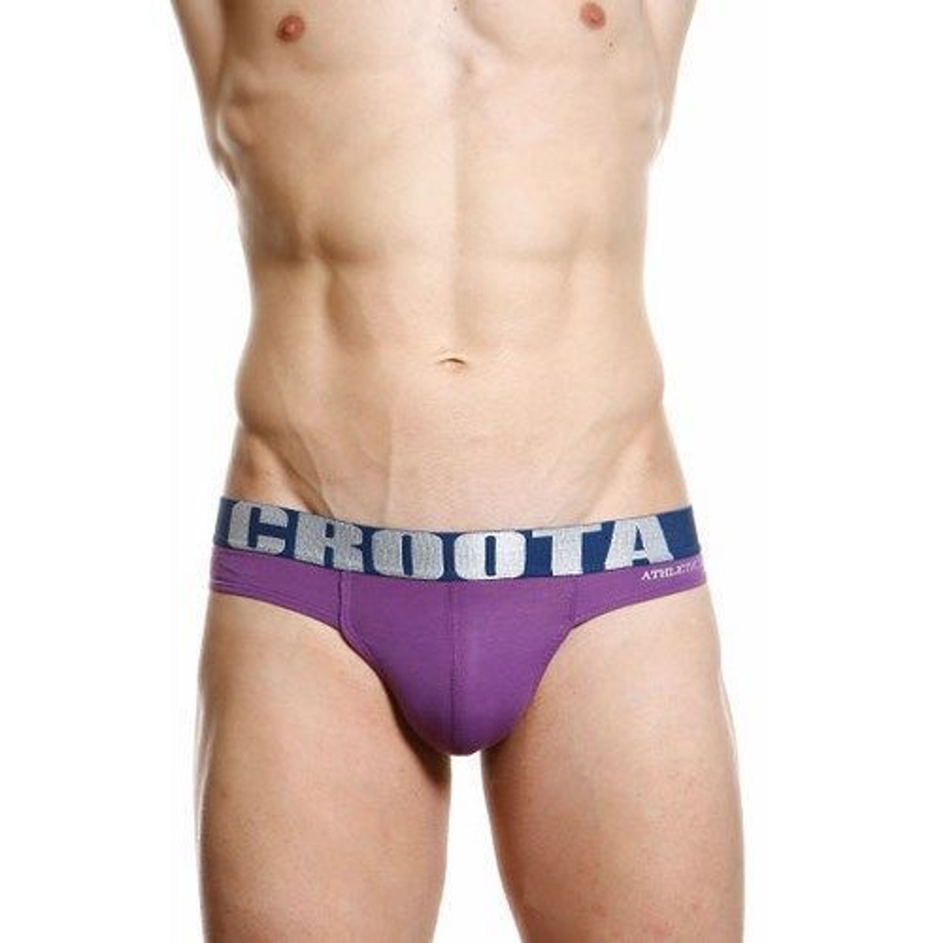 Мужские трусы слипы сиреневые CROOTA Inner Sport Bikini Brief Lilac CR00041 фото 1
