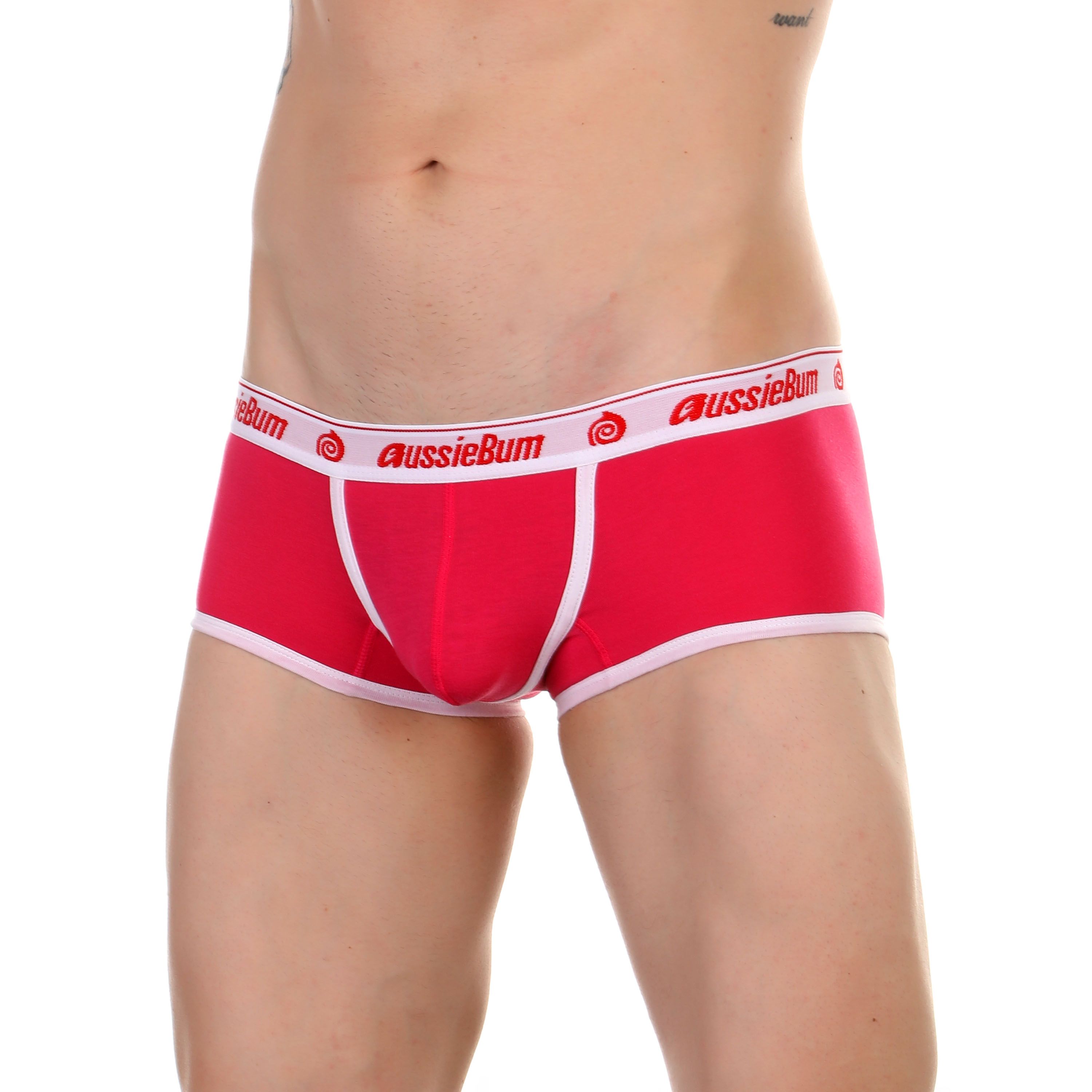 Мужские трусы хипсы фуксия Aussiebum фото 1