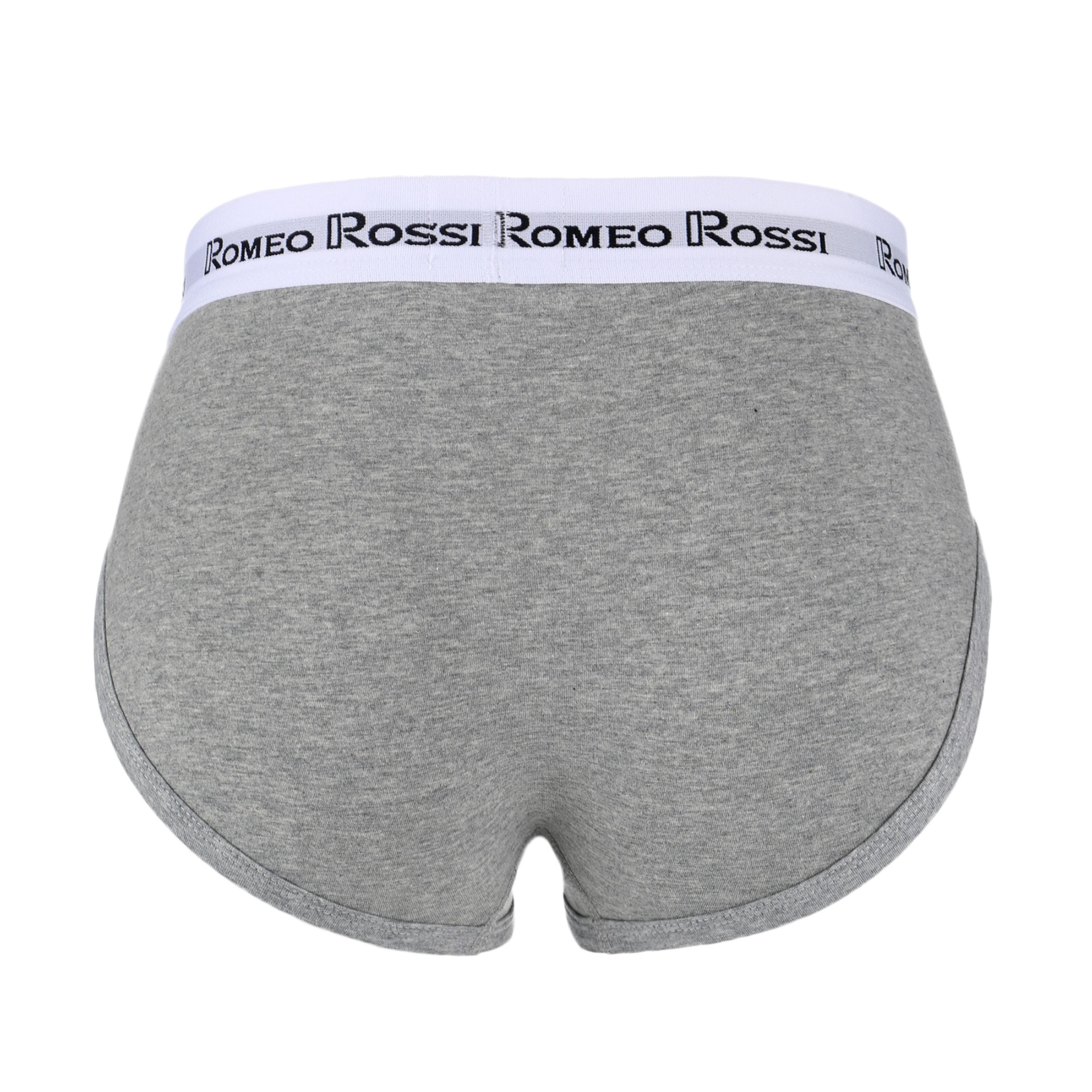 Мужские трусы брифы серые Romeo Rossi RR367-3 фото 2