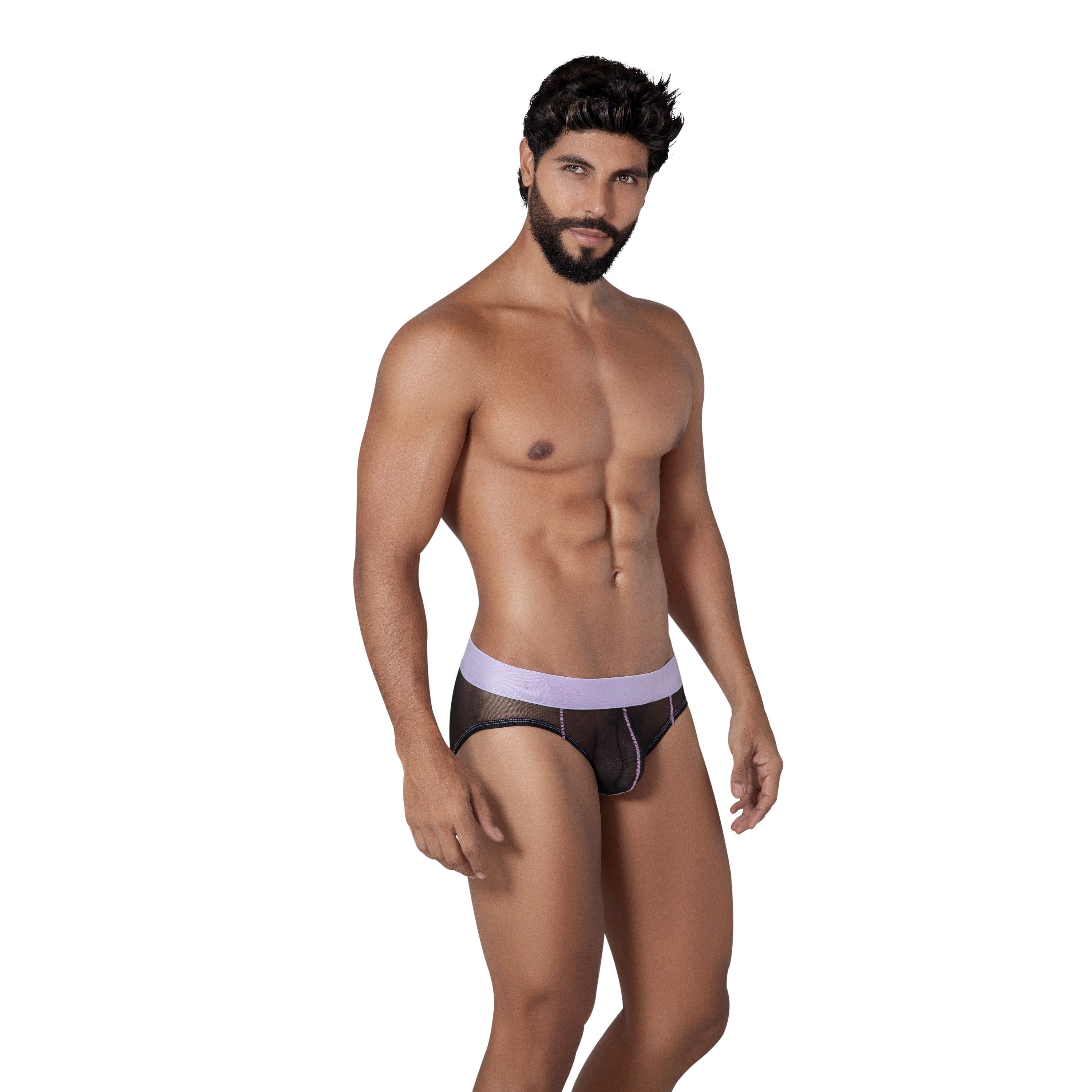 Мужские трусы брифы черные Clever HUNCH BRIEF 131311 фото 2