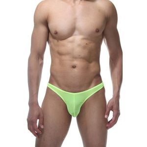 Фото Мужские трусы тонги салатовые LaBlinque LB15407