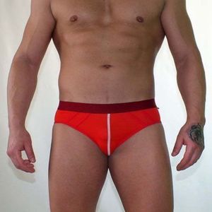 Фото Трусы мужские брифы красные Van Baam VB-411-AN011