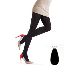 Фото Женские колготки из хлопка черные OROBLU COLLANT DOREEN OB,  60 ден VOBFC13T0NP