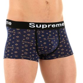 Фото Мужские трусы боксеры синие Supreme LV