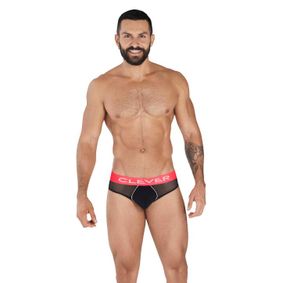 Фото Мужские трусы слипы черные Clever TREND BRIEF 036411