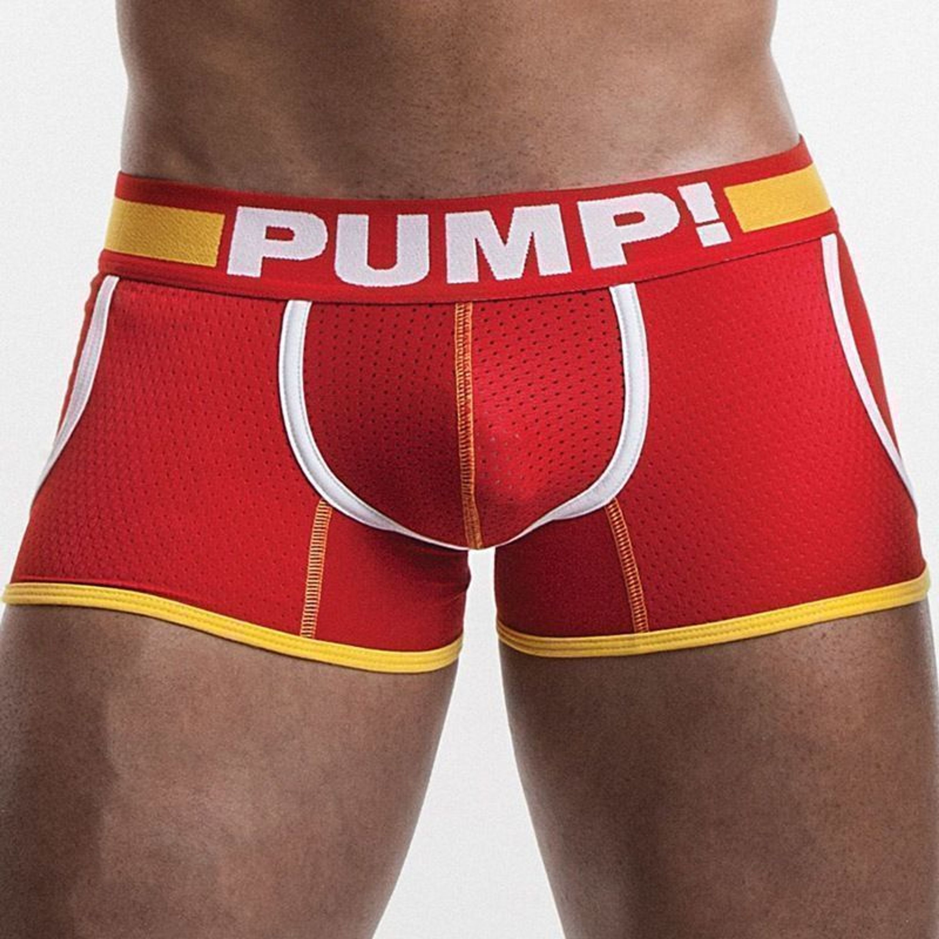 Мужские трусы боксеры красные c карманами Pump Red Boxer H114-8 фото 2