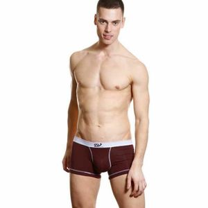 Фото Мужские трусы боксеры коричневые WangJiang WG00132