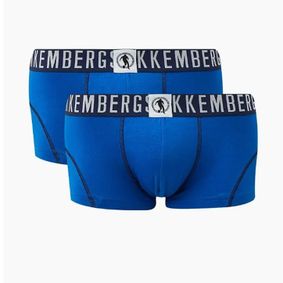 Фото Мужские трусы хипсы набор 2 в 1 синие  Bikkembergs BKK1UTR06BI0054