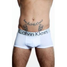 Фото Мужские трусы боксеры белые Calvin Klein Mens Steel White CK01102