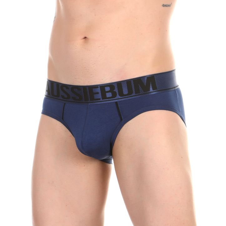 Мужские трусы брифы темно-синие AUSSIEBUM 