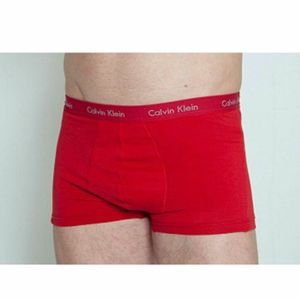 Фото Мужские трусы боксеры красные Calvin Klein MEN