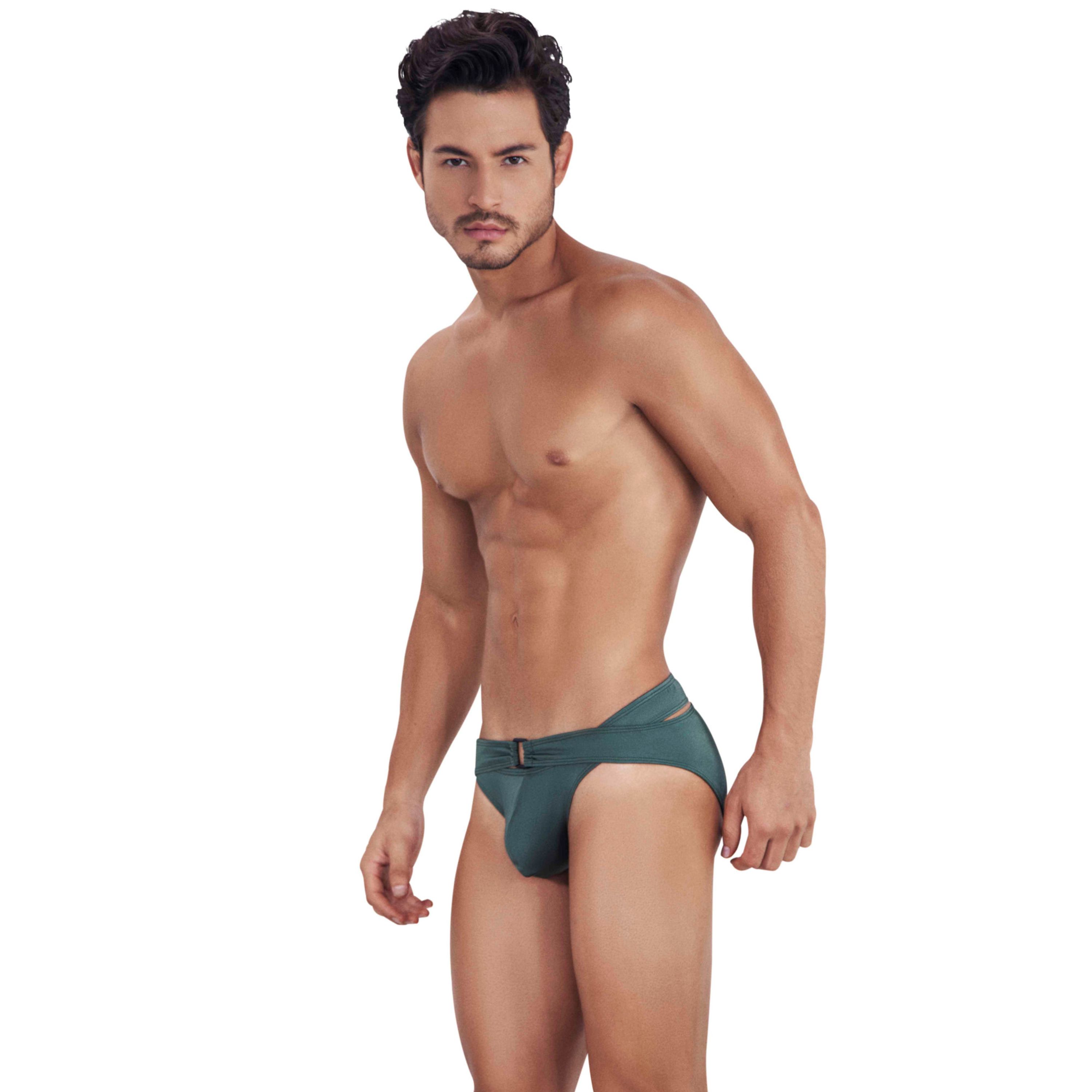 Мужские трусы брифы зеленые Clever FLASHING BRIEF 145410 фото 1