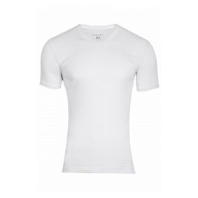 Фото Мужская футболка белая V-образным вырезом BUGATTI 050004/6061 110