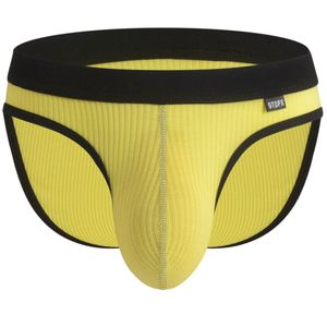 Фото Мужские трусы брифы желтые Romeo Rossi RR2081-13