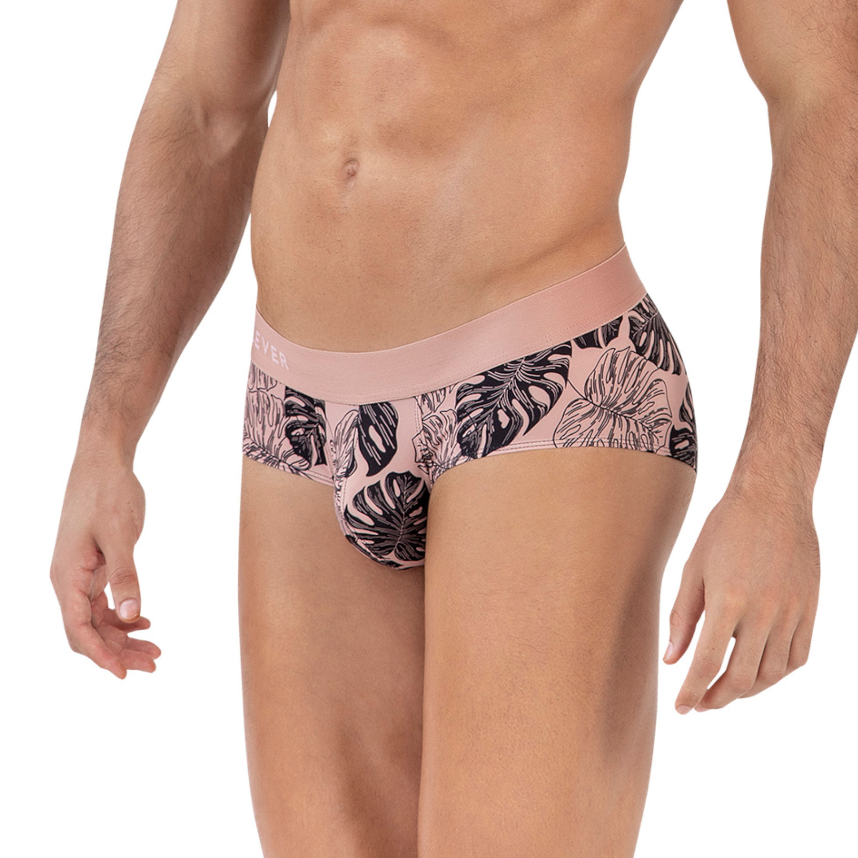 Мужские трусы брифы розовые с принтом Clever PACIF CLASSIC BRIEF 163606 фото 2