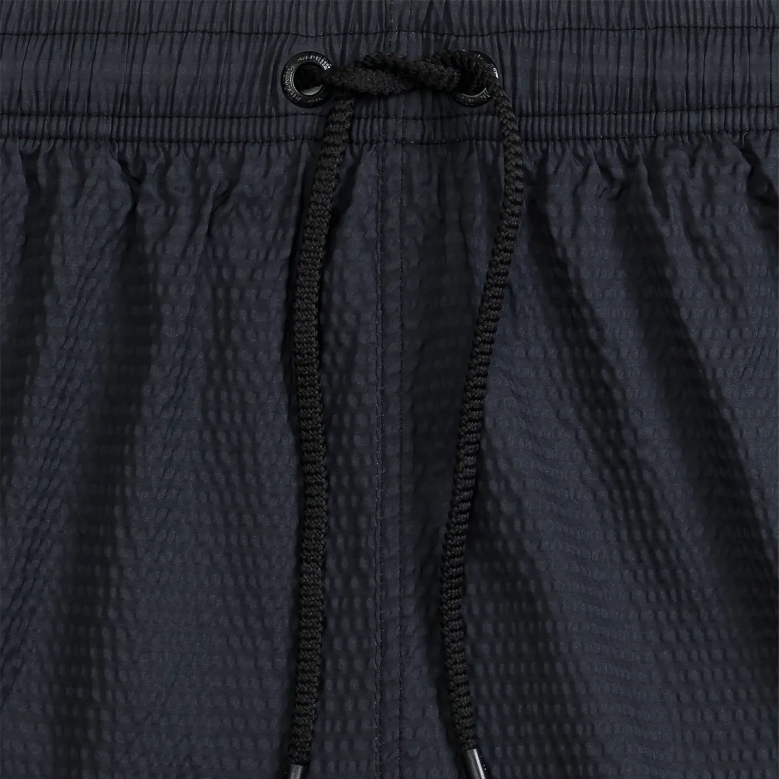 Мужские пляжные шорты черные ATLANTIC 4Way Stretch Texture KMB-226 фото 4