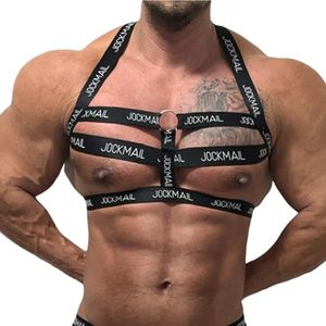 Фото Мужская портупея черная JOCKMAIL JM912-2