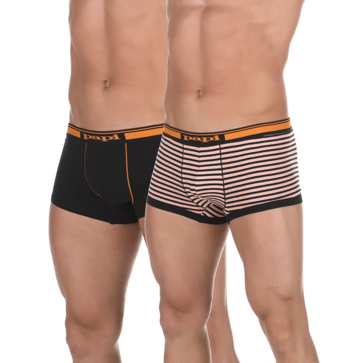 Комплект мужских трусов боксеры 2 штуки PAPI 980570-966 