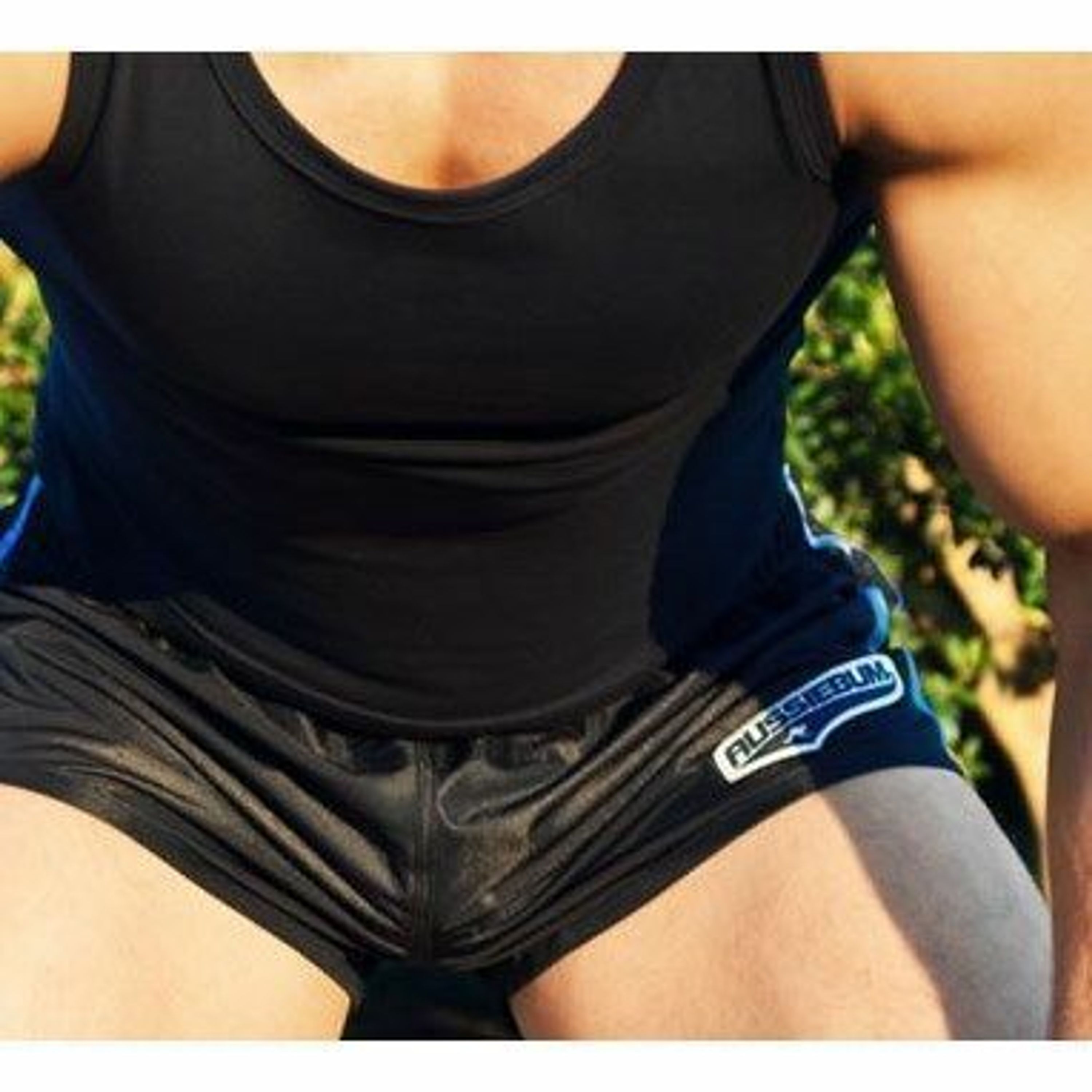 Мужские шорты спортивные черные Aussiebum Shorts Black фото 4