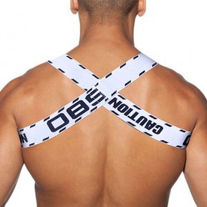 Фото Мужская портупея белая BS BS8104-1