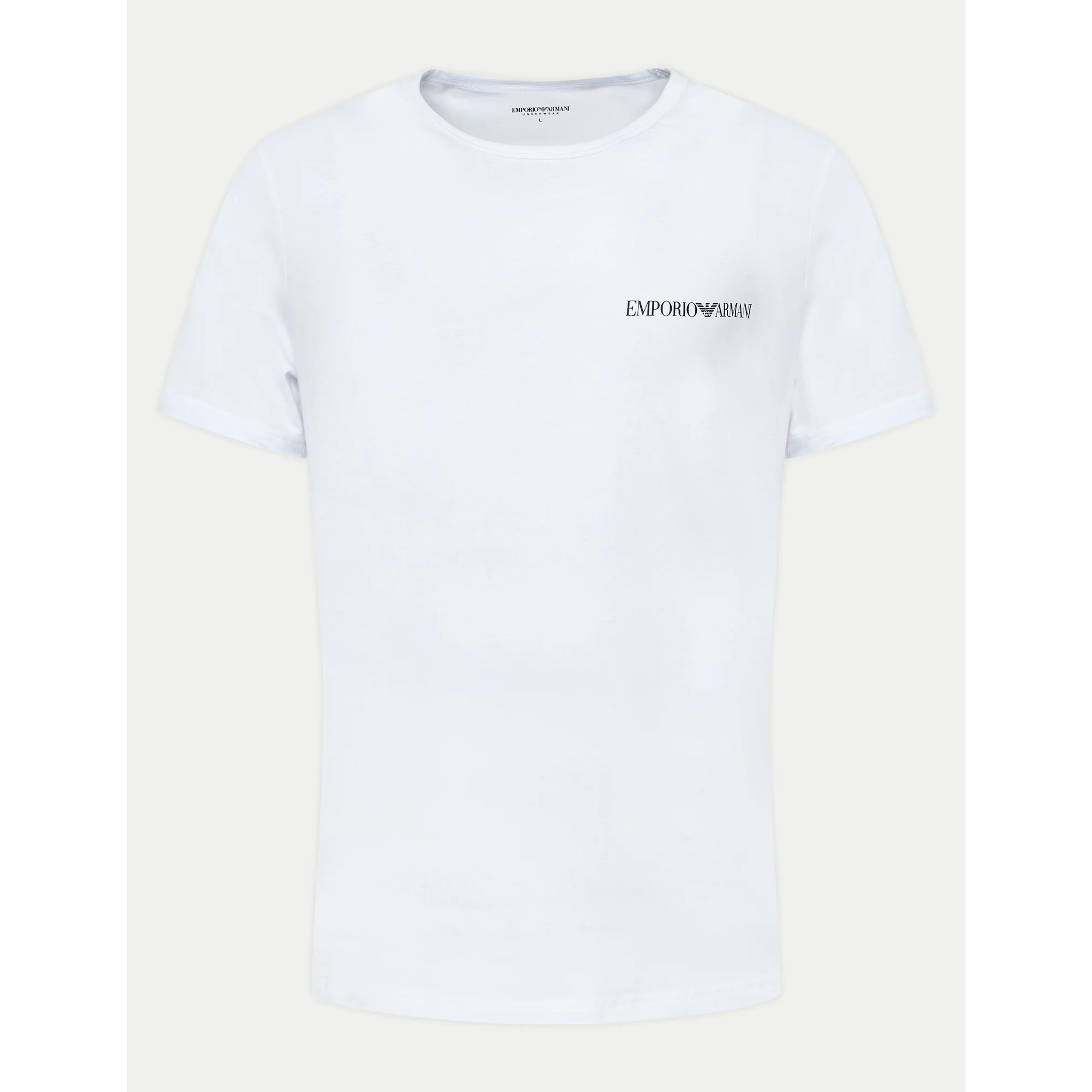 Набор мужских футболок 2в1 (синий, белый) Emporio Armani 111267_4F717 33034 фото 3