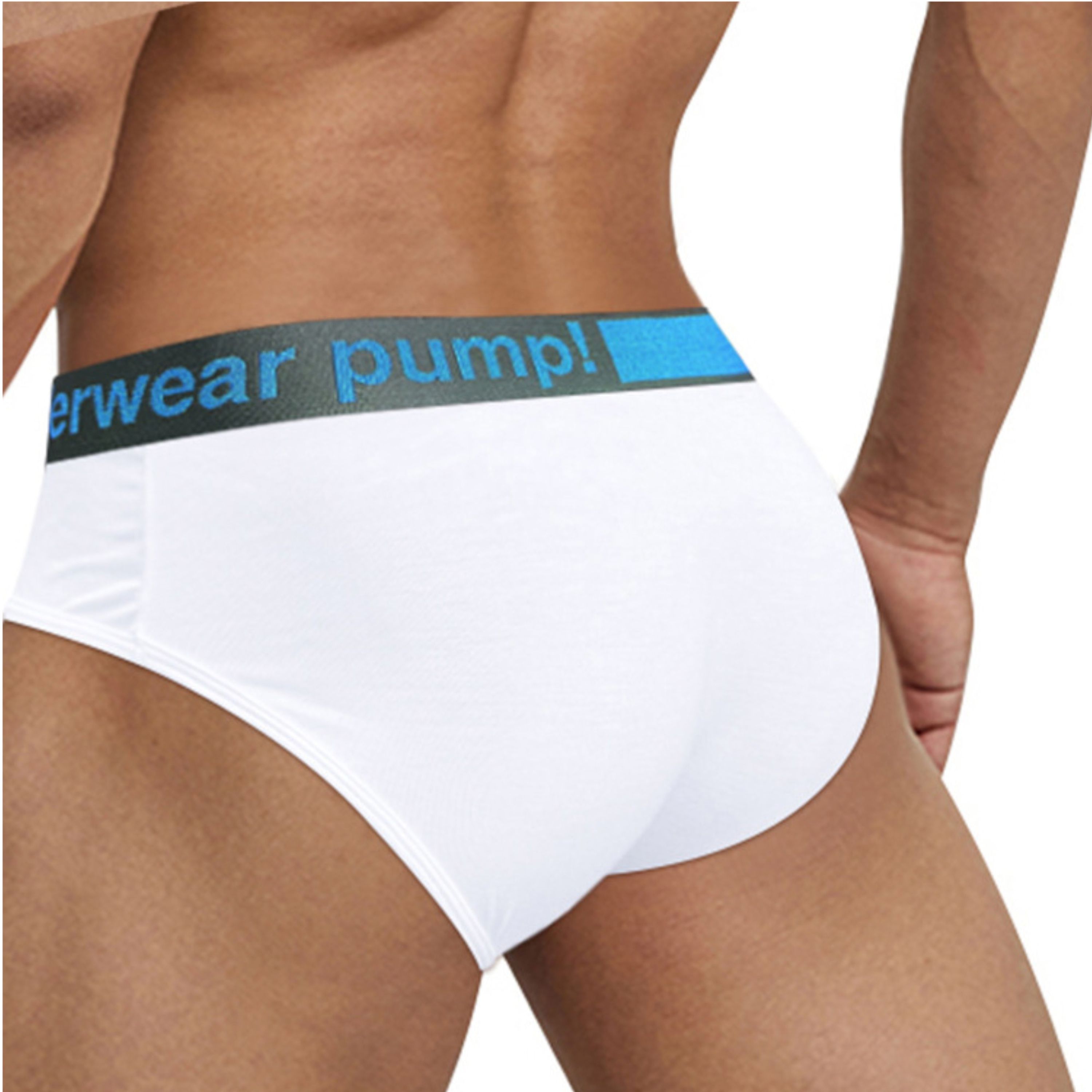 Мужские трусы брифы белые PUMP! MP250-1 фото 3