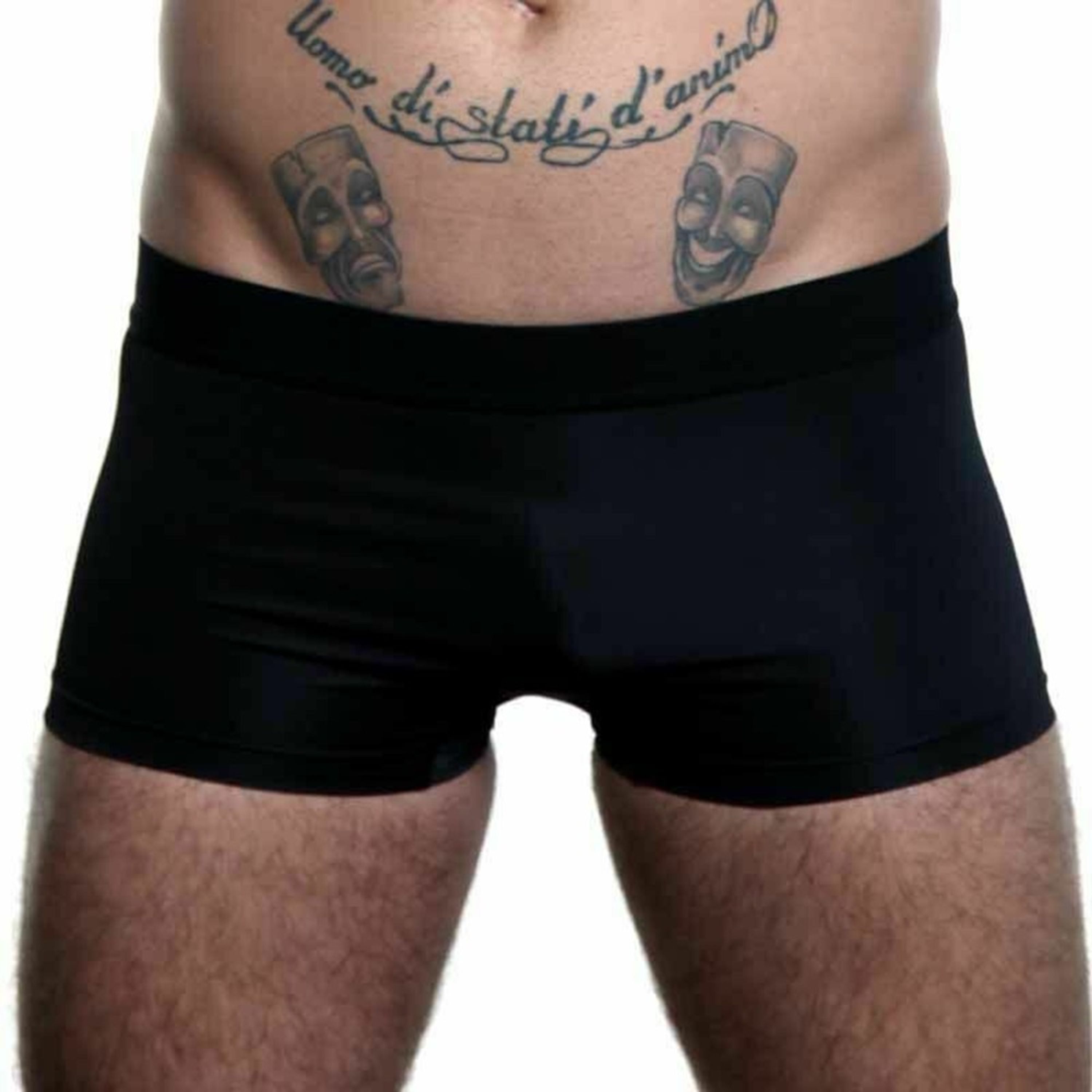 Мужские боксеры черные N2N Bodywear Cosmo Sport N2N0031 фото 2