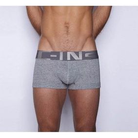 Фото Мужские трусы боксеры серые с широкой резинкой С-IN2 Boxer Grey