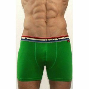 Фото Мужские трусы боксеры завышенные зеленые Paul Smith Green