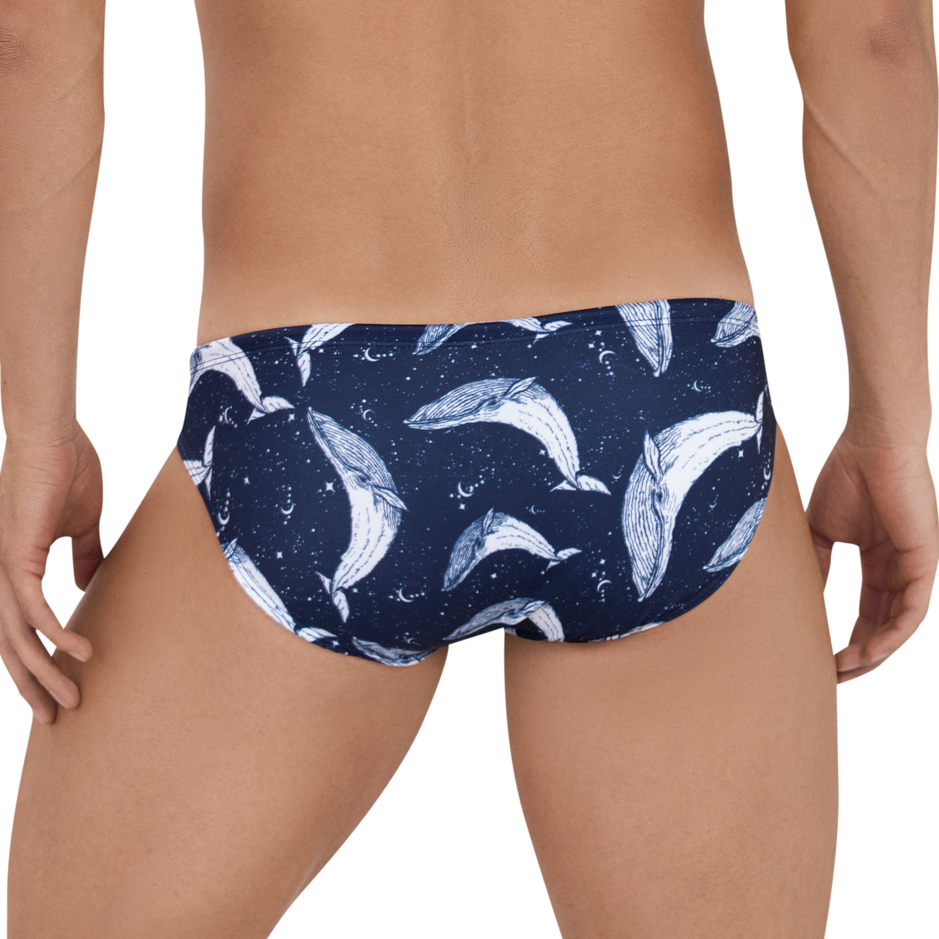 Мужские плавки темно-синие с принтом Clever MISTERY SWIMSUIT BRIEF 114908 фото 2