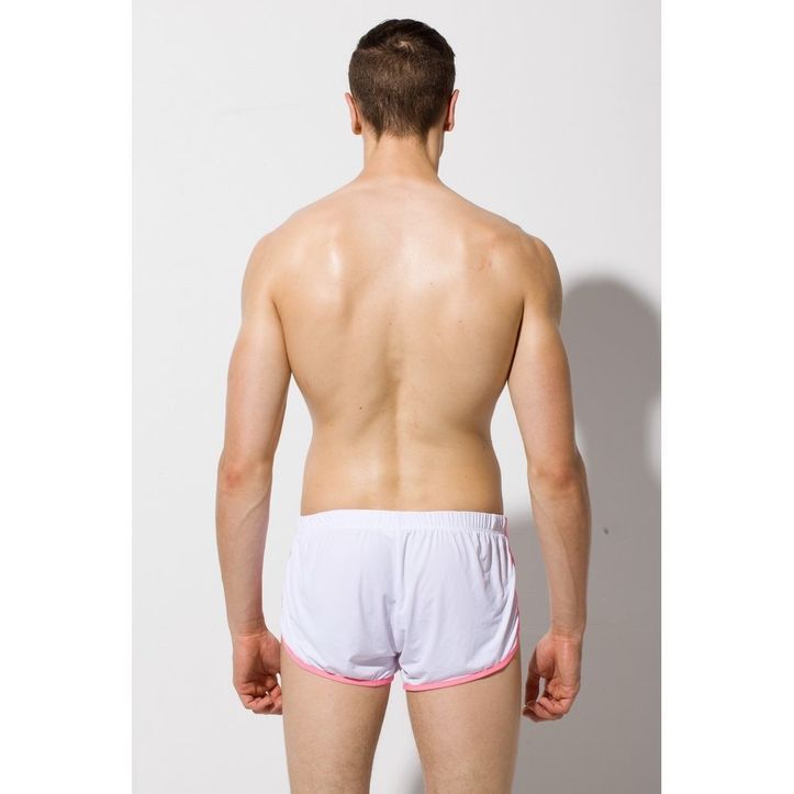 Мужские шорты белые SuperBody White Shorts фото 3