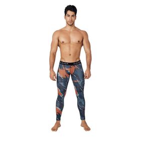 Фото Мужские легинсы серые Clever ENIGMATIC LONG PANT 027913