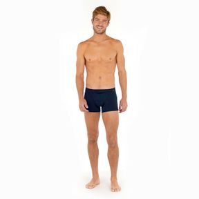 Фото Мужские трусы боксеры темно-синие HOM TENCEL SOFT Comfort Boxer Briefs HO1 402465_4000RA