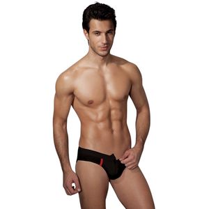 Фото Мужские трусы слипы черные с молнией Doreanse 1269 Фото Мужские трусы слипы черные с молнией Doreanse 1269