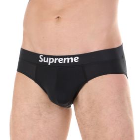 Фото Мужские трусы брифы черные Supreme