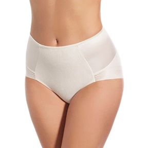 Фото Женские трусы слипы бежевые утягивающие высокие Creaciones Selene VIOLETA FAJA CONTROL/marfil