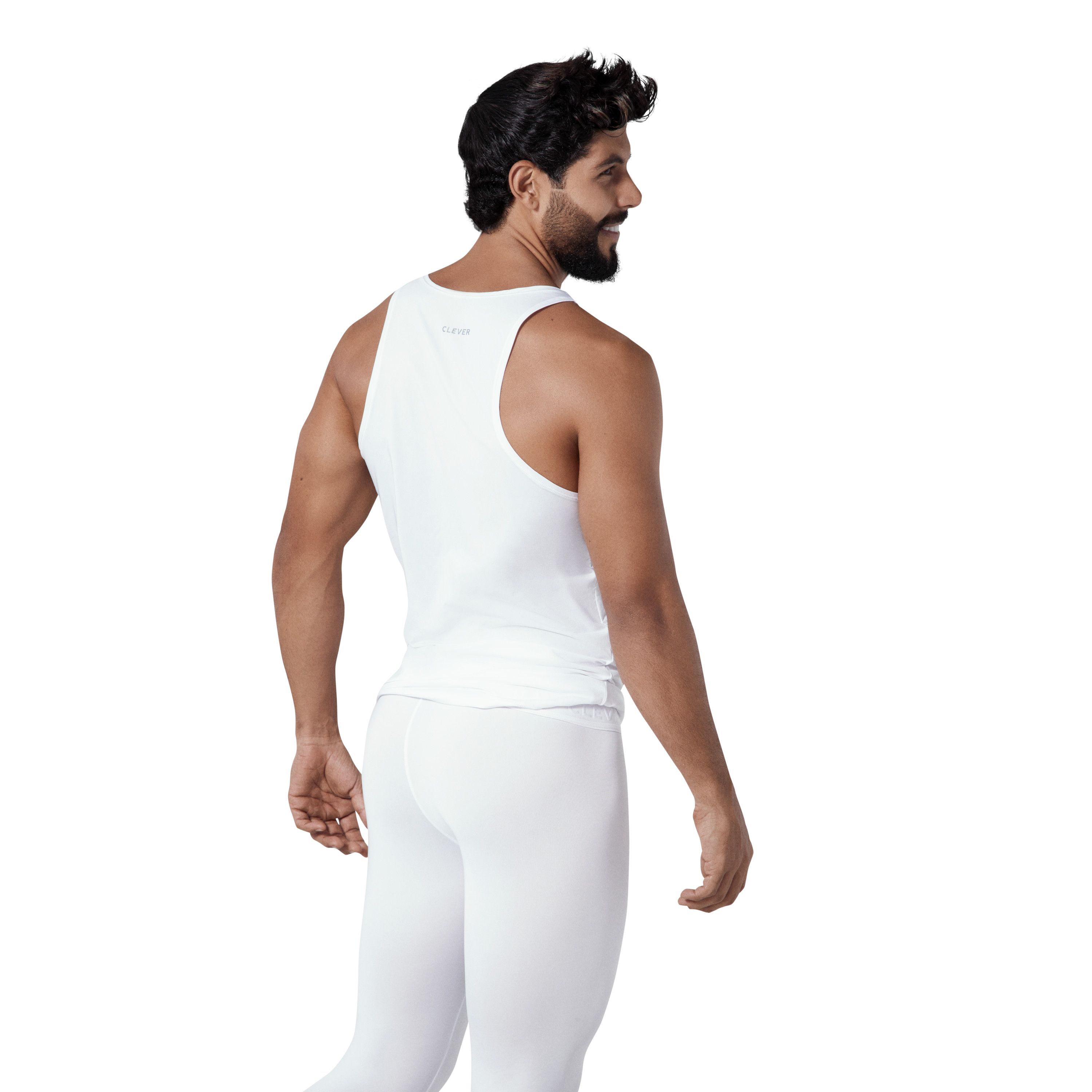 Мужская майка белая Clever ENERGY TANK TOP 132701 фото 2