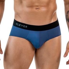 Фото Мужские трусы брифы синие Clever Moda ONEAL BRIEF 186208