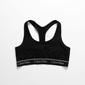 Фото Женский топ спортивный черный Calvin Klein Women Black 