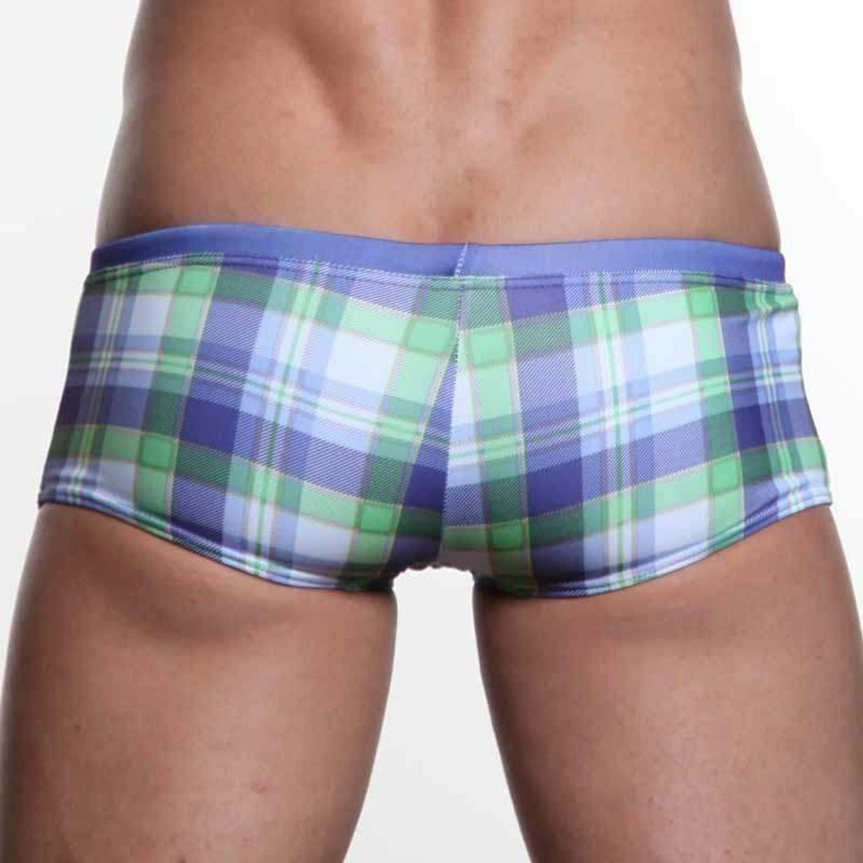Мужские плавки в разноцветную клетку AussieBum 6620-2 фото 4