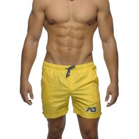 Фото Мужские шорты удлиненные желтые Addicted Sport Shorts Yellow