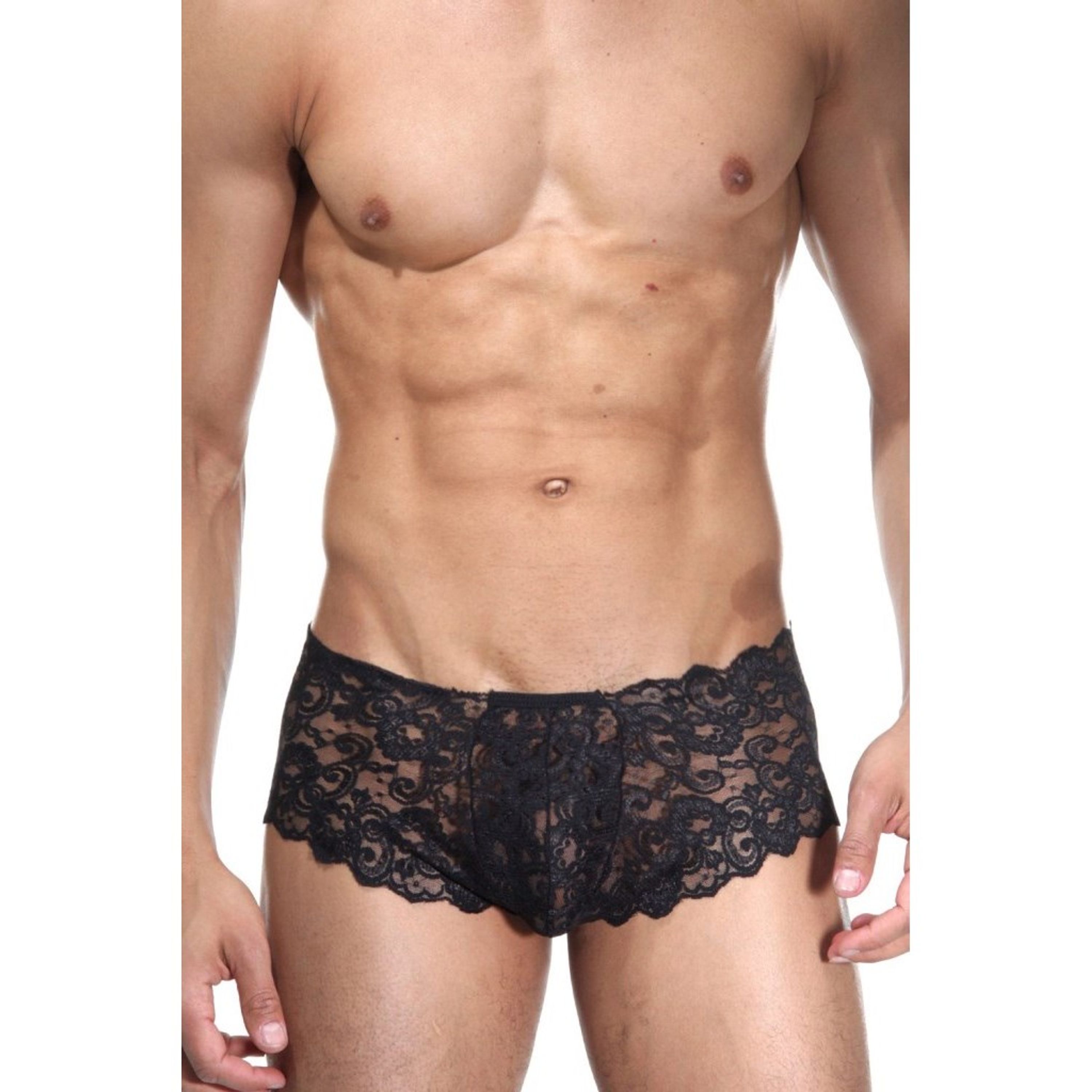 Мужские трусы хипсы черные кружевные LaBlinque LB15226 фото 1