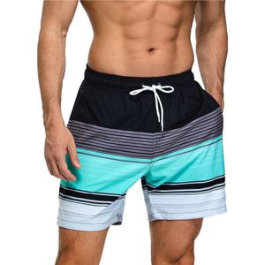 Фото Мужские шорты разноцветные в полоску Romeo Rossi RR9504-31