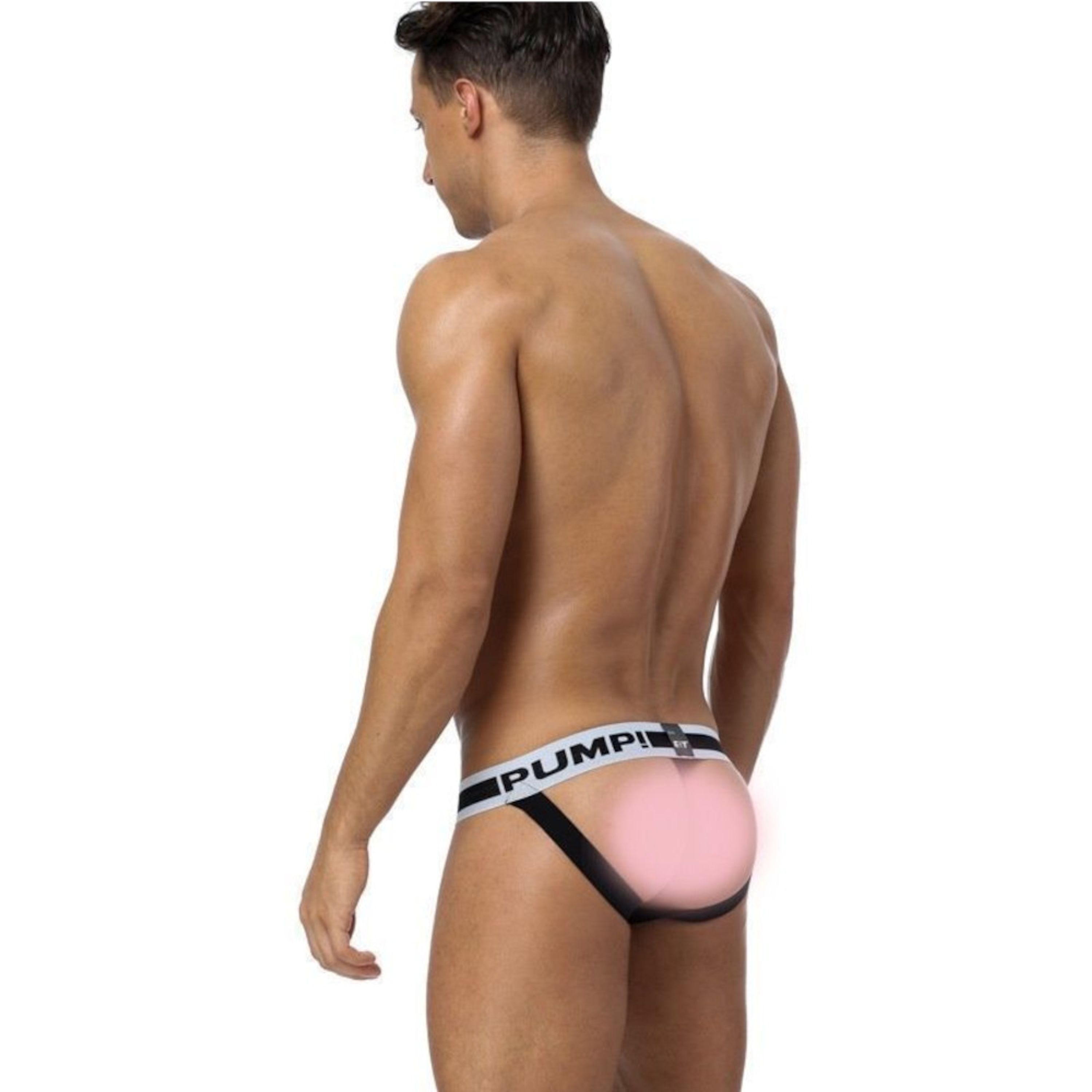 Мужские трусы джоки голубые Pump Sky Blue Jock H96-17 фото 4