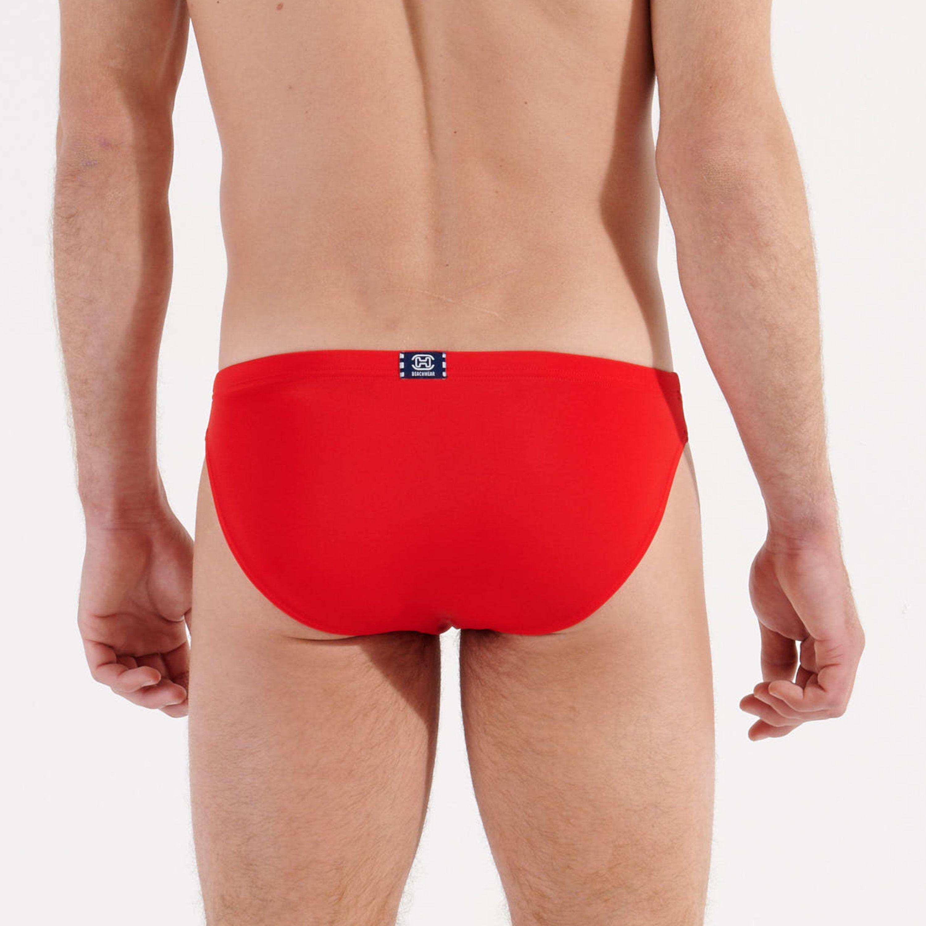 Мужские плавки красные HOM NAUTICAL CUP Swim Micro Briefs 402754_4000PA фото 3