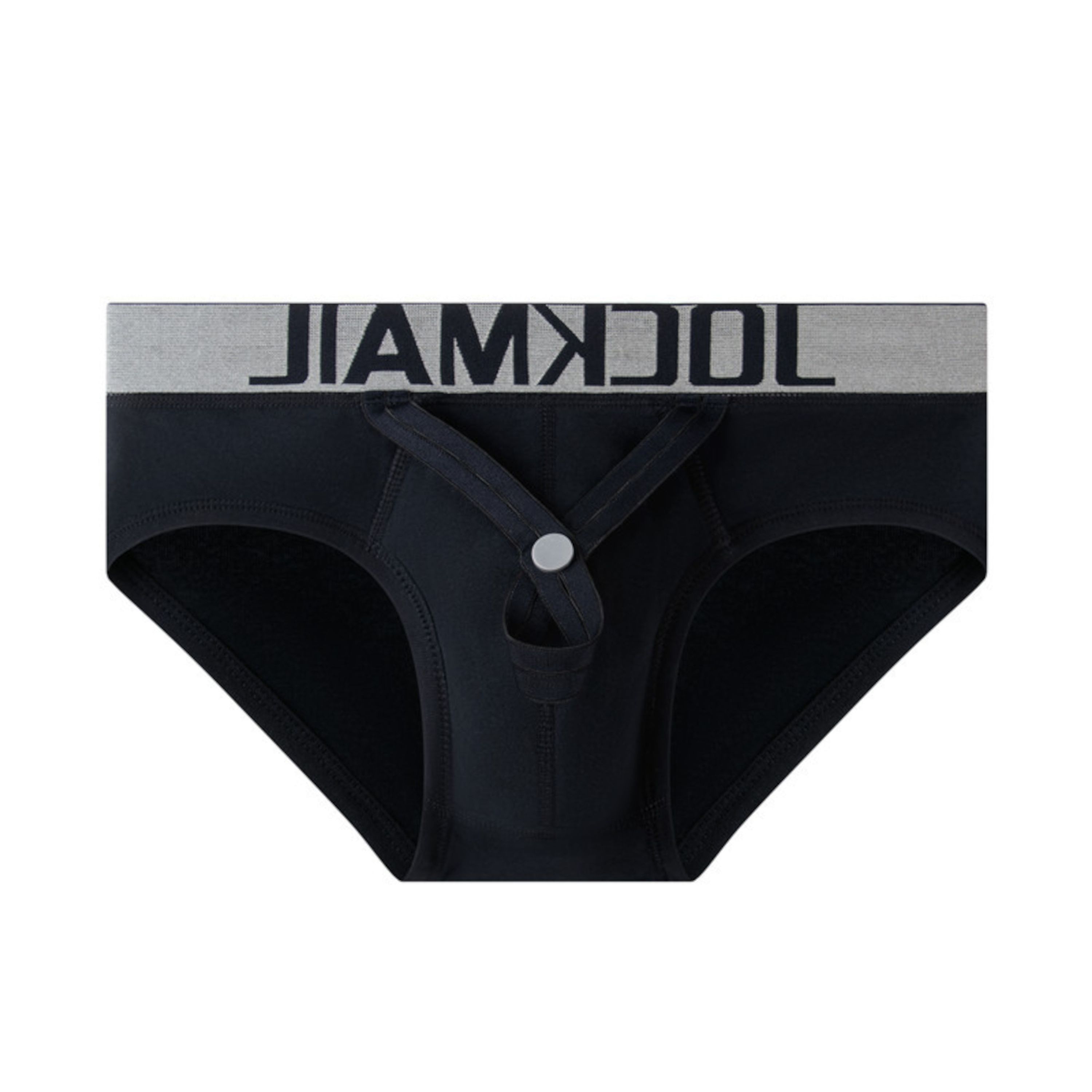 Мужские трусы брифы черные JOCKMAIL JM2031-2 фото 5