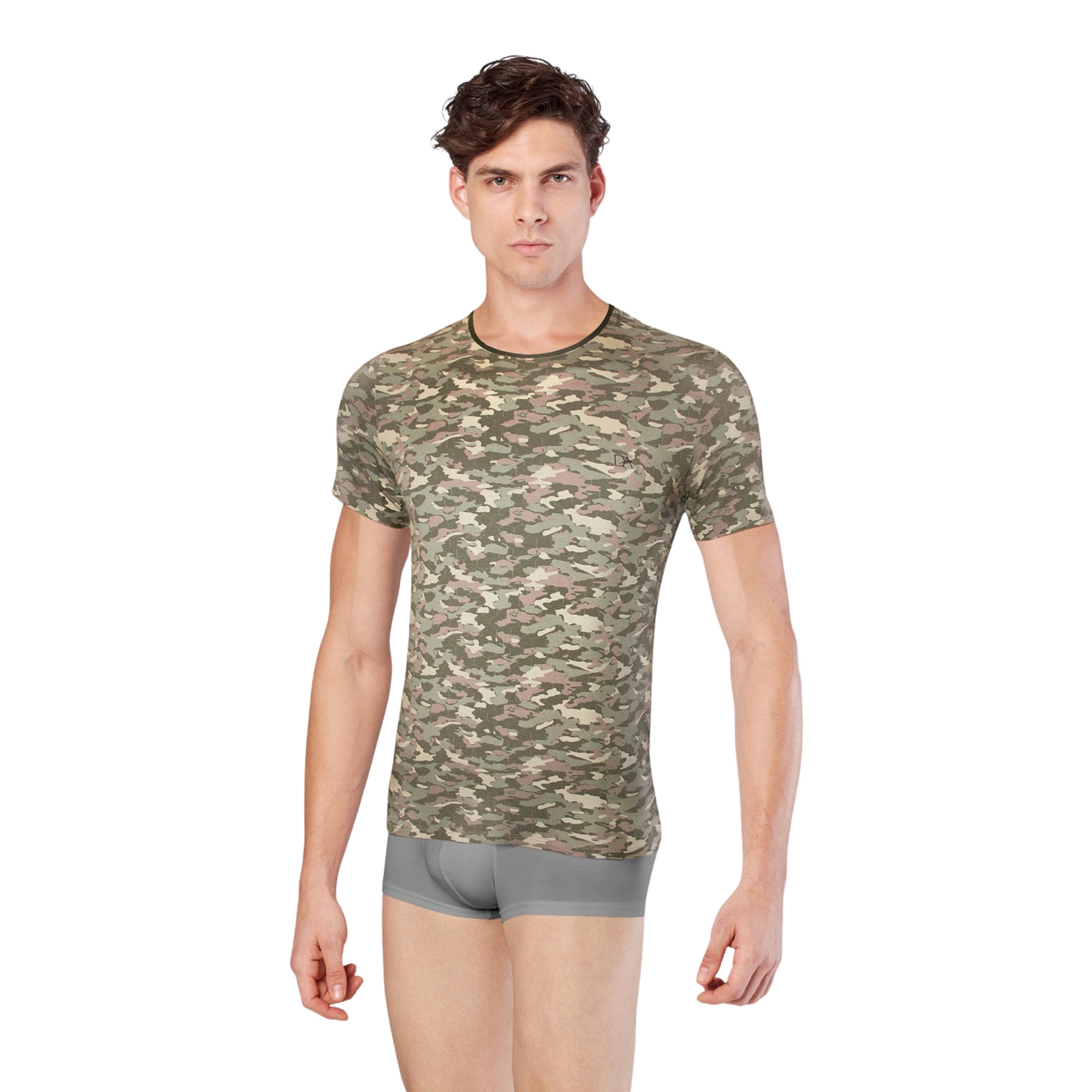 Мужская футболка камуфляжная мультиколор Doreanse Camouflage 2560 фото 1